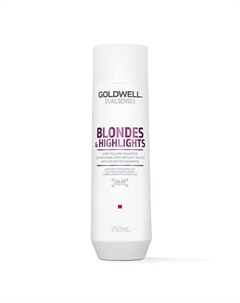 Шампунь для осветленных и мелированных волос Dualsenses Blondes & Highlights Anti-Yellow Shampoo Goldwell