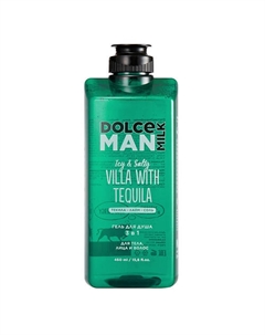 Гель для душа 3 в 1 «ТЕКИЛА ВИЛЛА» MAN Dolce milk