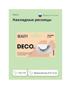 Накладные ресницы ESSENTIAL №110 1.0 Deco.