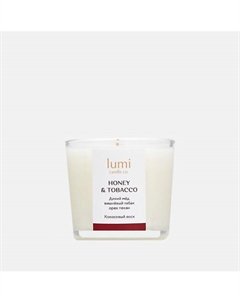 Ароматическая свеча petite Honey & tobacco 90 Lumi candle co.