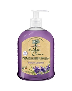 Мыло марсельское жидкое Лаванда Parfum Lavende Liquid Soap Le petit olivier