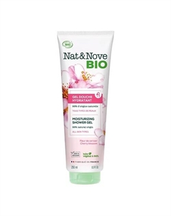 Увлажняющий гель для душа Nat & Nove Bio Shower Gel Keranove