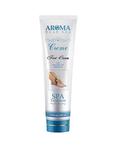 Крем для ног с маслом авокадо, алоэ вера и витамином Е 100.0 Aroma dead sea