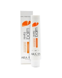 Восстанавливающий бальзам для ног с витаминами Spa Pedicure Revita Balm Aravia professional