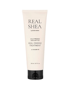 Питательная маска для волос с маслом ши Real Shea Change Treatment Rated green