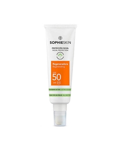 Крем для лица регенерирующий солнцезащитный SPF 50 Sophieskin