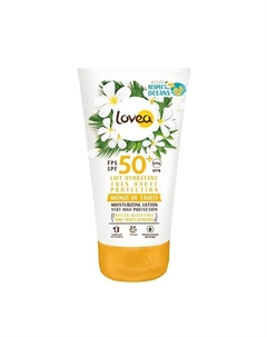 Лосьон для тела увлажняющий с SPF 50 Moisturizing Lotion Very High Protection Lovea