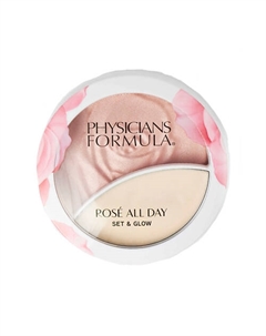 Хайлайтер 2в1 Rose All Day Set&Glow Physician's formula