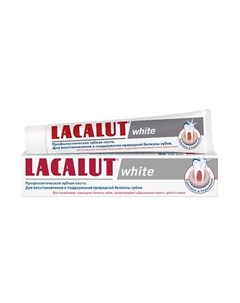 Зубная паста white 75.0 Lacalut