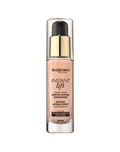 Тональная основа-лифтинг INSTANT LIFTING EFFECT FOUNDATION Deborah milano