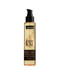 Деликатное масло для ежедневного ухода за волосами ARGAN OIL DAILY CARE 125.0 Lorvenn hair professionals