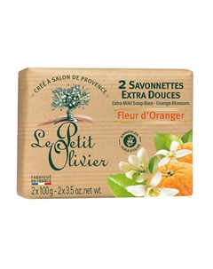 Мыло нежное Цветок апельсина Orange Blossom Soap Le petit olivier