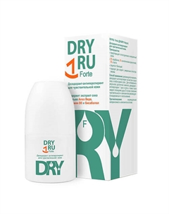 Дезодорант-антиперспирант для чувствительной кожи Форте 50.0 Dry ru