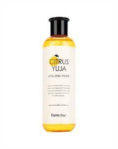 Тонер для лица освежающий с экстрактом юдзу Citrus Yuja Vitalizing Toner Farmstay