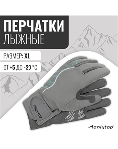 Перчатки лыжные модель 2099, р. XL Onlytop