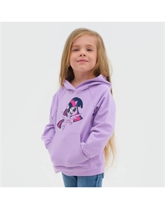 Худи для девочки «Искорка», My Little Pony, рост 110-116 см, цвет фиолетовый Kaftan