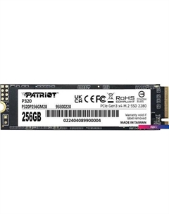 SSD P320 256GB P320P256GM28 Patriot