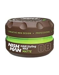 Воск для укладки волос 08 Matte Look Nishman