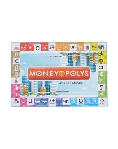 Настольная игра Money Polys. Бизнес-мания / 188079 Лас играс