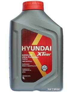 Моторное масло Gasoline Ultra Protection 5W-50 1л Hyundai xteer