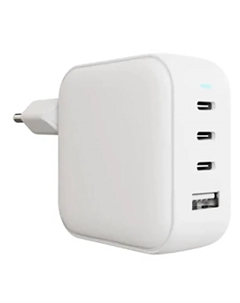 Сетевое зарядное G-Charge USB-C+USB-A 100W (белый) Vlp