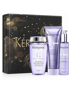 Набор Blond Absolu: Шампунь + Кондиционер + Сыворотка для волос Kerastase