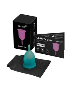 Менструальная чаша Clarity Cup S 1.0 Bradex