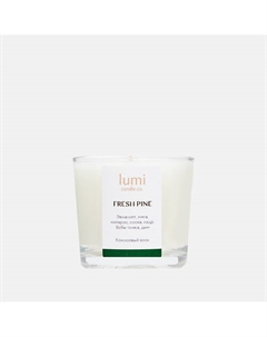 Ароматическая свеча petite Fresh pine 90 Lumi candle co.