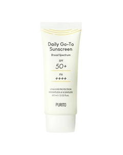 Cолнцезащитный крем для лица SPF 50+/PA++++ Daily Go-To Sunscreen 60.0 Purito