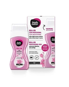 Ролл - он профессиональный воск для тела с цветком черешни Roll - On Professional Wax Body natur