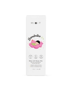 Детское увлажняющее молочко для тела Bambolino 0+ Baby Soft Body Milk Mixit