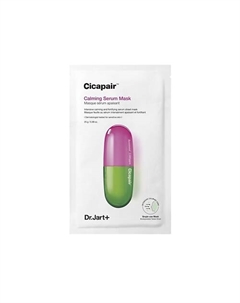 Маска-сыворотка для лица успокаивающая Антистресс Cicapair Calming Serum Mask Dr.jart+