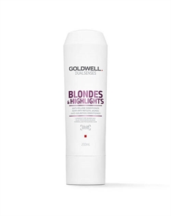 Кондиционер для осветленных и мелированных волос Dualsenses Blondes & Highlights Anti-Yellow Conditioner Goldwell