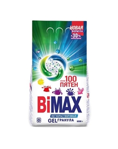 Стиральный порошок 100 пятен Automat Gelгранула 6000.0 Bimax