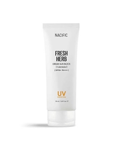 Крем для лица солнцезащитный SPF50 Fresh Herb Origin Sun Block Nacific