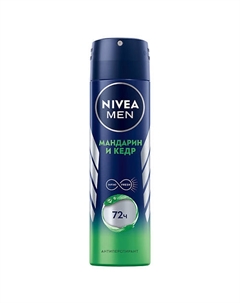 Men Дезодорант-антиперспирант спрей "Мандарин и кедр" Nivea