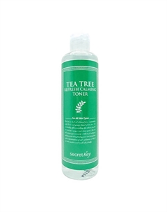 Тонер для лица очищающий с маслом чайного дерева Tea Tree Refresh Calming Toner 248.0 Secret key