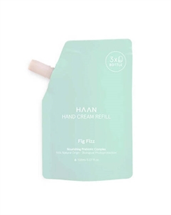 Крем для рук с пребиотиками "Пряный инжир" в рефилле Pouch Hand Cream Fig Fizz Haan