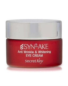 Крем для век с пептидом змеиного яда SYN-AKE Anti Wrinkle & Whitening Eye Cream 15.0 Secret key