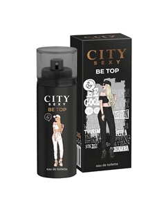 Туалетная вода женская City Sexy Be Top 60.0 City parfum