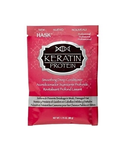 Маска для придания гладкости волосам с протеином Кератина Keratin Protein Deep Conditioner Hask