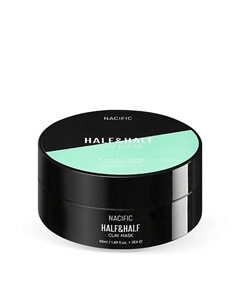 Маска для лица очищающая и успокаивающая 2 в 1 Half & Half Clay Mask Nacific