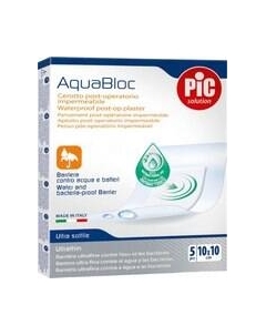 Пластырь Aquabloc Стерильный послеоперационный водонепроницаемый Pic solution