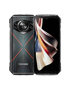 Защищенный смартфон Doogee S Cyber (8/256 черный/красный)