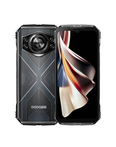 Защищенный смартфон Doogee S Cyber (8/256 черный/серебристый)