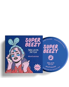 Патчи для глаз гидрогелевые для глубокого увлажнения 3RD Eye Patch Super beezy