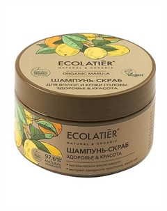 GREEN Шампунь-скраб для волос и кожи головы Здоровье & Красота ORGANIC MARULA 300.0 Ecolatier