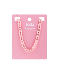 Ожерелье PINK CHAIN #sugargem Soda