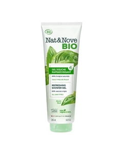 Освежающий гель для душа Nat & Nove Bio Shower Gel Keranove