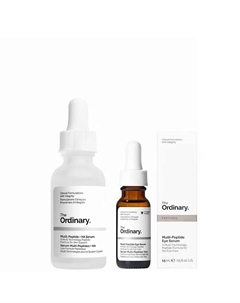 Набор сывороток для глаз и лица Multi-Peptide Eye Serum and HA Duo The ordinary